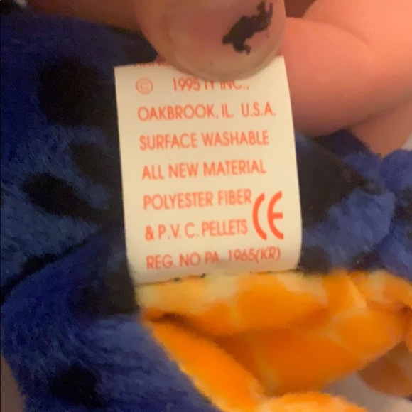 Lizzy TY original beanie‎ baby (1995) - Picture 4 of 6